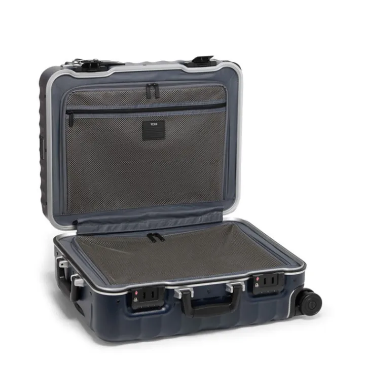 Transavia Trolleys|Handbagage Trolleys>Tumi 19 Degree Frame Contl 4 Whl C/O navy texture