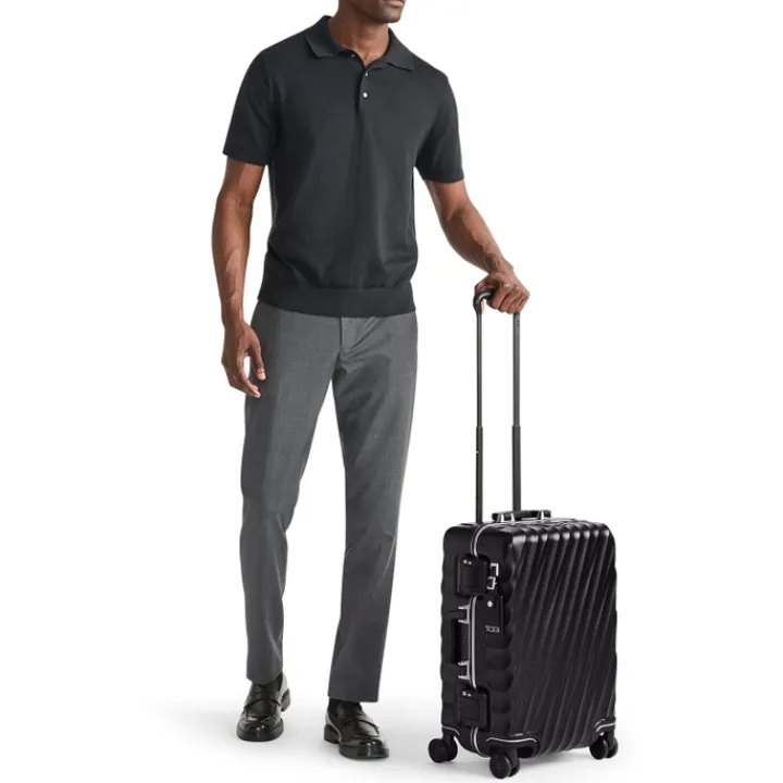 Handbagage Trolleys|Reistrolleys>Tumi 19 Degree Frame Intl Wheel C/O pearl grey texture