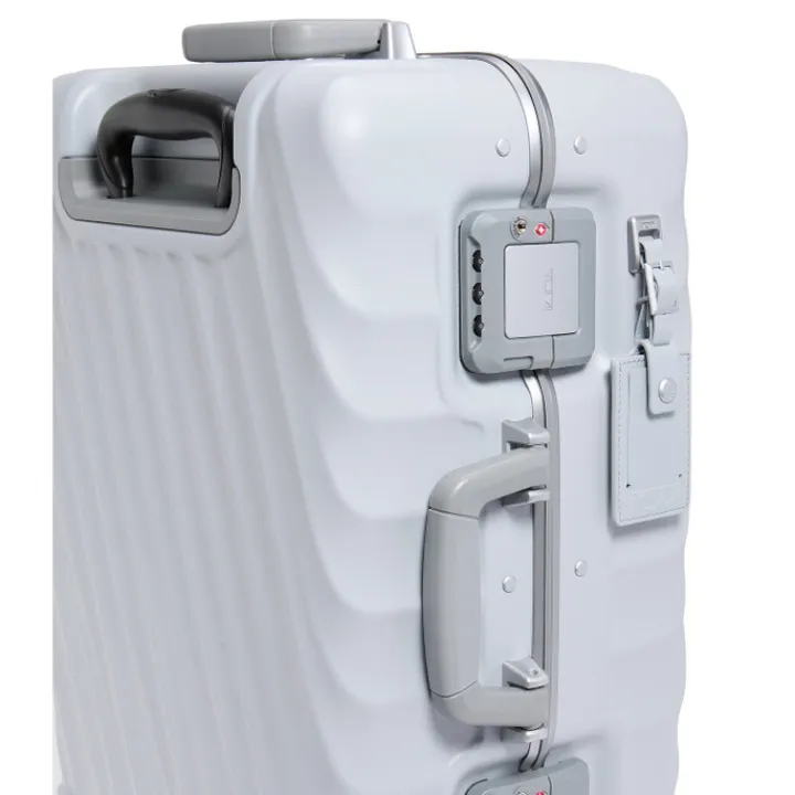 Handbagage Trolleys|Reistrolleys>Tumi 19 Degree Frame Intl Wheel C/O pearl grey texture