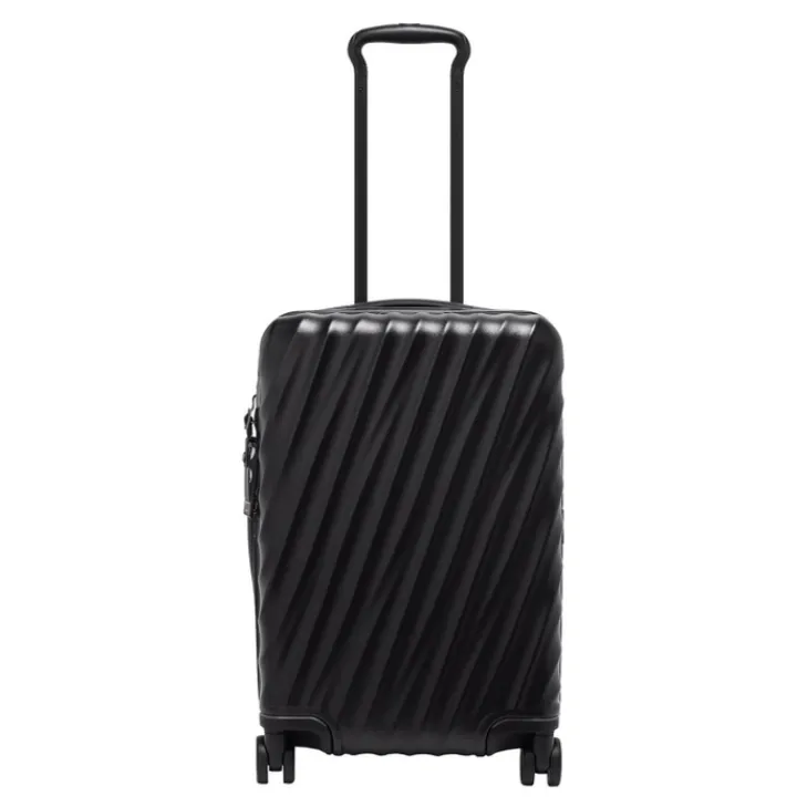 Handbagage Trolleys|Reistrolleys>Tumi 19 Degree Intl EXP 4 Whl C/O black texture