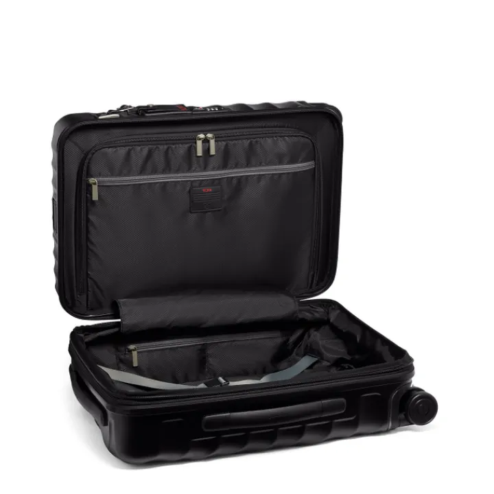 Handbagage Trolleys|Reistrolleys>Tumi 19 Degree Intl EXP 4 Whl C/O black texture