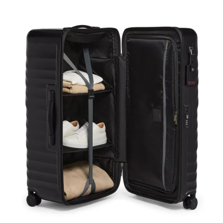 Reistrolleys|Reiskoffers>Tumi 19 Degree Large Rolling Trunk black texture