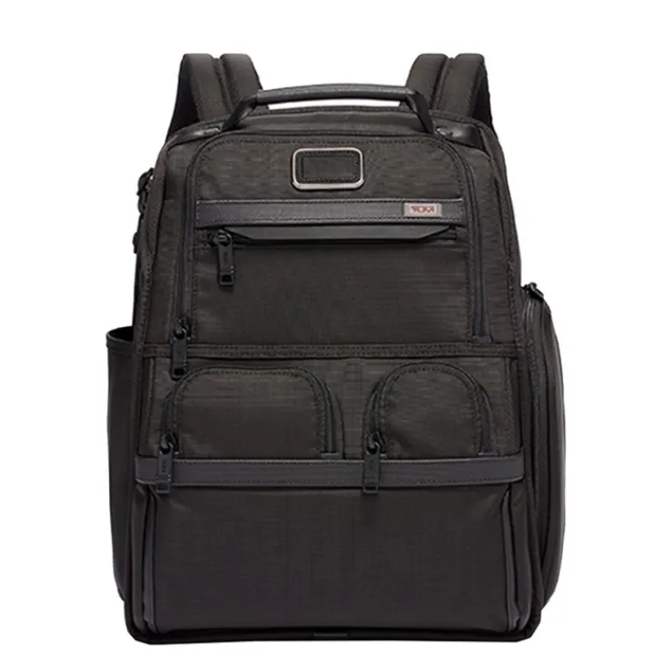 Daypack|15 Inch Laptoptassen>Tumi Alpha 2 Business/Travel Compact Laptop Brief Pack black