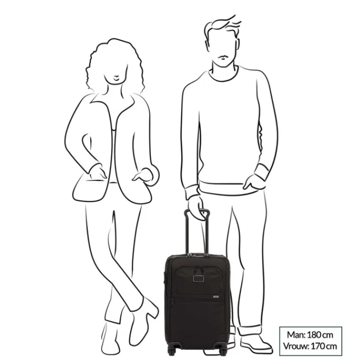 Handbagage Trolleys|Reistrolleys>Tumi Alpha 3 International Office Carry-On black