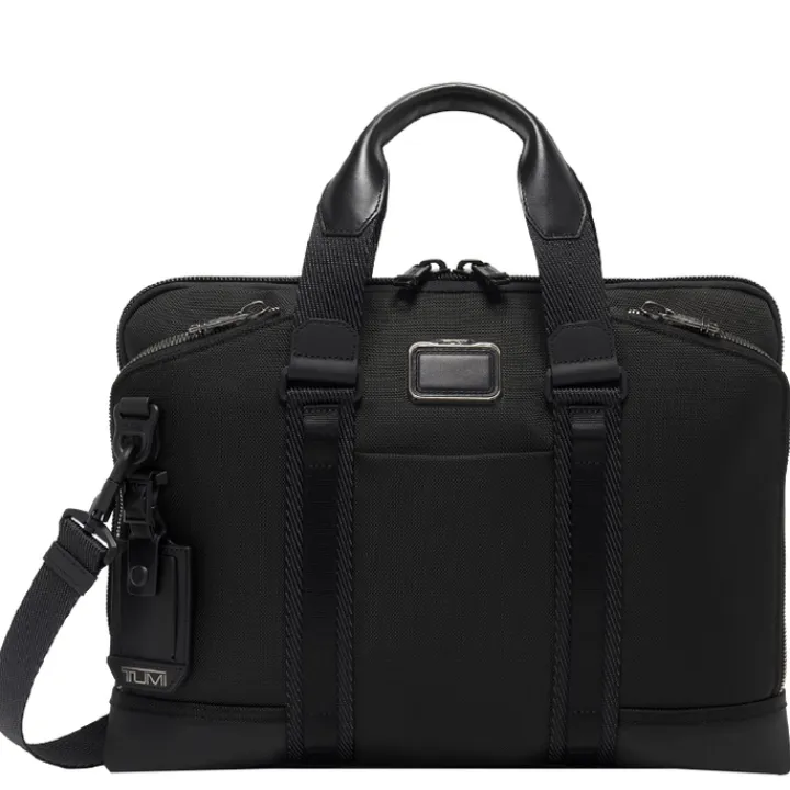 Herentassen|15 Inch Laptoptassen>Tumi Alpha Bravo Aviano Academy Brief black