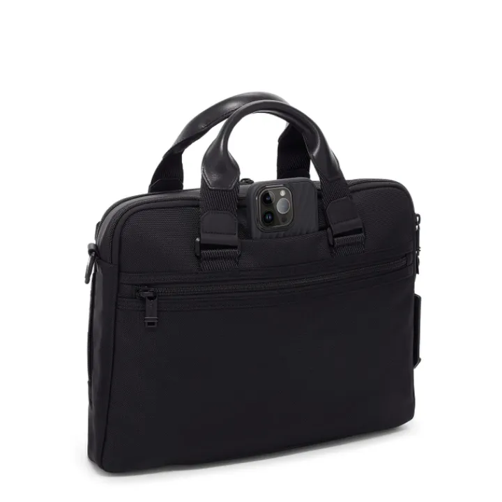 Herentassen|14 Inch Laptoptassen>Tumi Alpha Bravo Calhoun Brief black