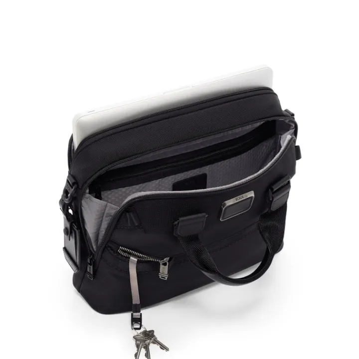 Herentassen|14 Inch Laptoptassen>Tumi Alpha Bravo Calhoun Brief black