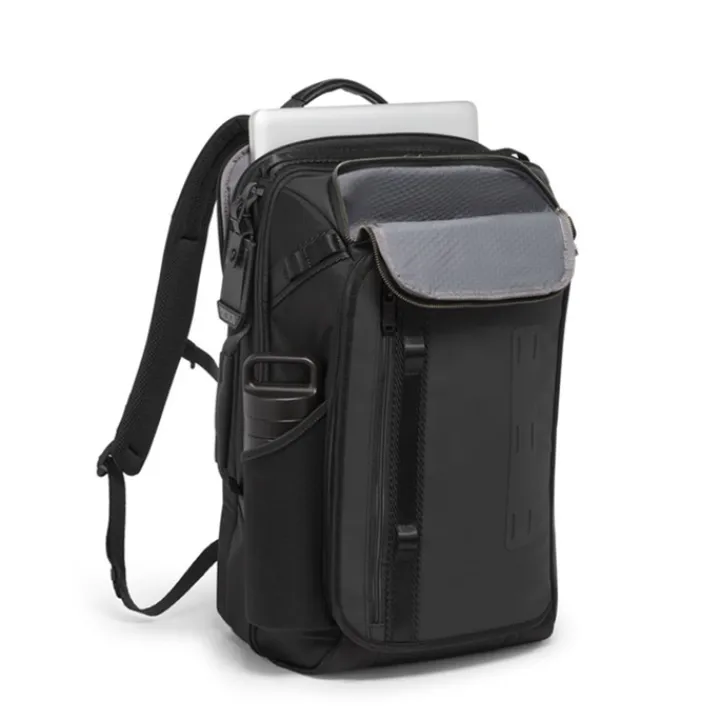 17 Inch Laptoptassen|Laptop Rugzakken>Tumi Alpha Bravo Detrick Backpack black