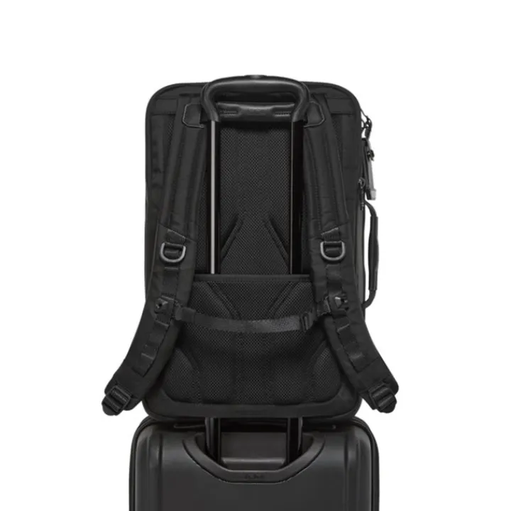 17 Inch Laptoptassen|Laptop Rugzakken>Tumi Alpha Bravo Detrick Backpack black