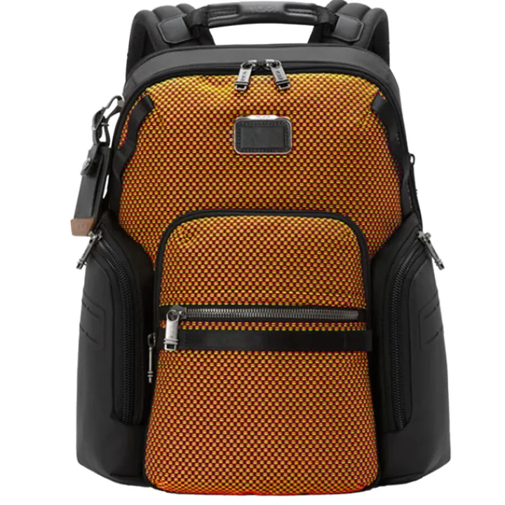 Laptop Rugzakken|Laptop Rugzak>Tumi Alpha Bravo Navigation Backpack red/lime chameleon