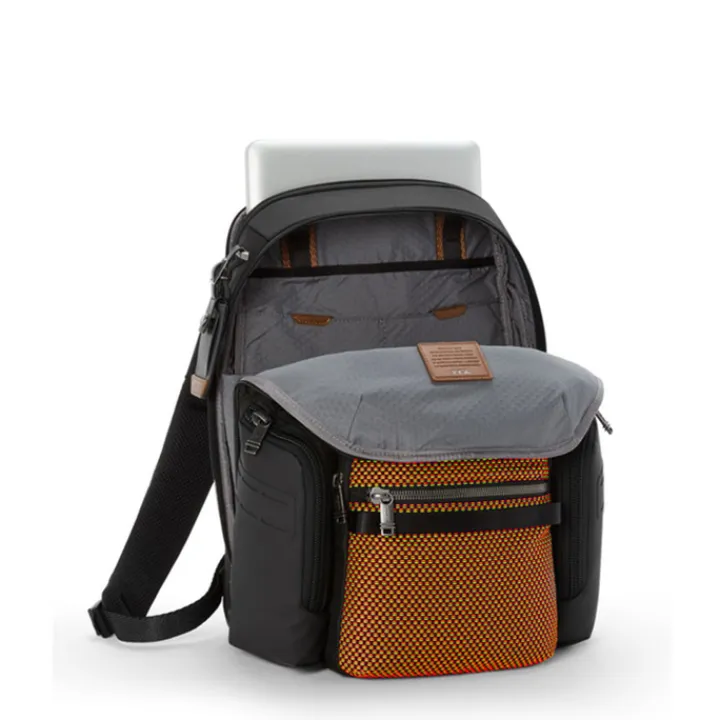 Laptop Rugzakken|Laptop Rugzak>Tumi Alpha Bravo Navigation Backpack red/lime chameleon
