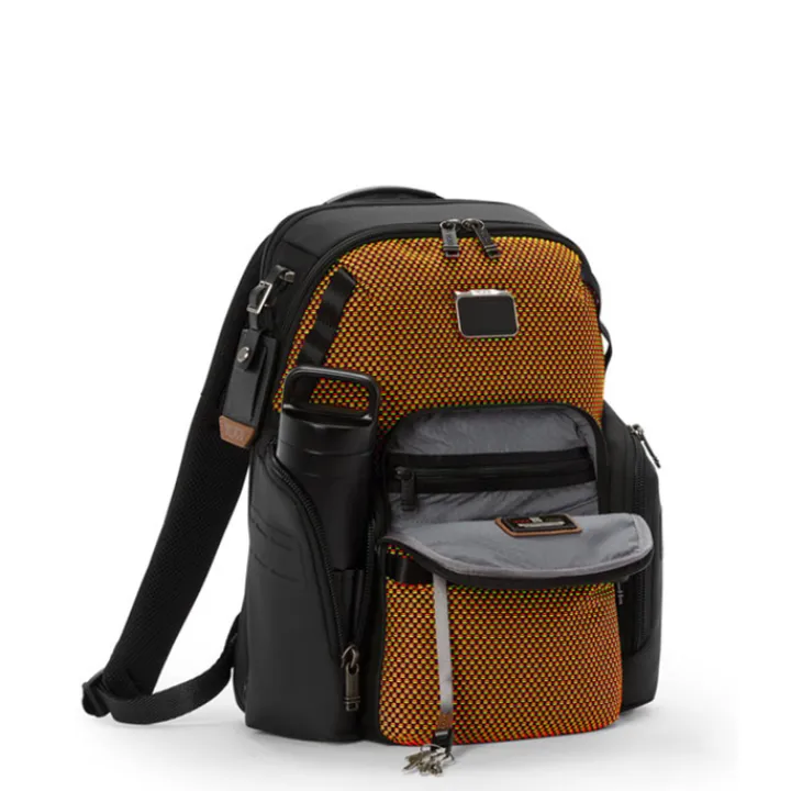 Laptop Rugzakken|Laptop Rugzak>Tumi Alpha Bravo Navigation Backpack red/lime chameleon