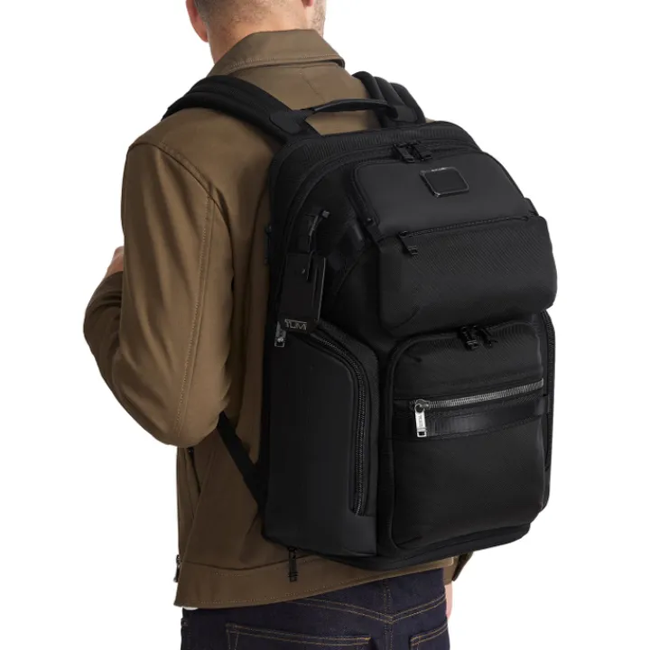 Grote Rugzakken|Daypack>Tumi Alpha Bravo Nomadic Backpack black
