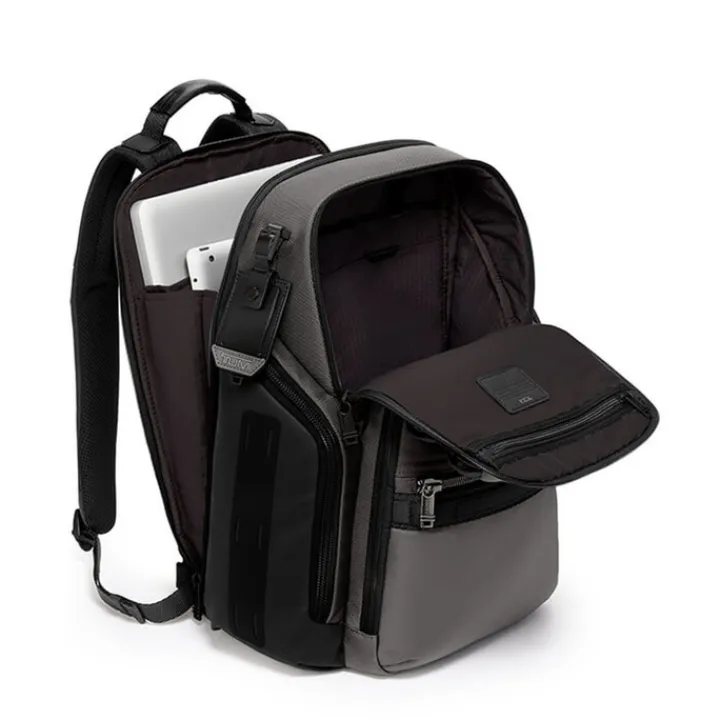 Daypack|15 Inch Laptoptassen>Tumi Alpha Bravo Sheppard Search Backpack charcoal