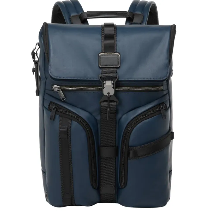 Heren Rugzakken|Dames Rugzakken>Tumi Alpha Bravo Surveillance Backpack navy coated