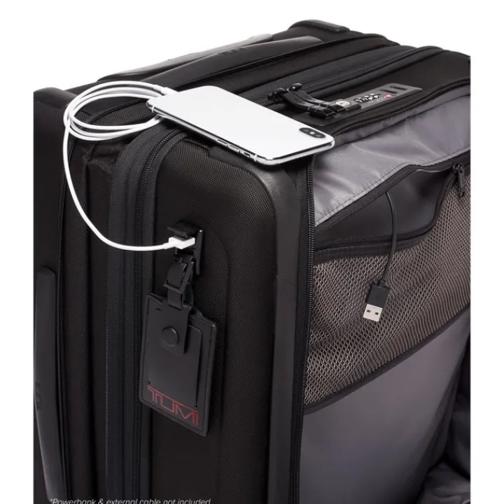 Handbagage Trolleys|Reistrolleys>Tumi Alpha Continental Dual Access 4 Wheeled Carry-On black
