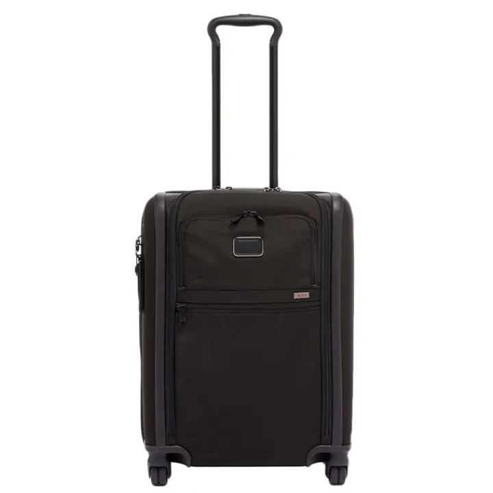 Handbagage Trolleys|Reistrolleys>Tumi Alpha Continental Expandable 4 Wheeled Carry-On black