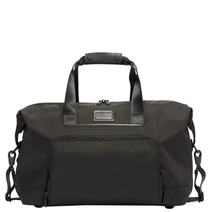 Kleine Reistassen|Handbagage Reistassen>Tumi Alpha Double Expansion Satchel black