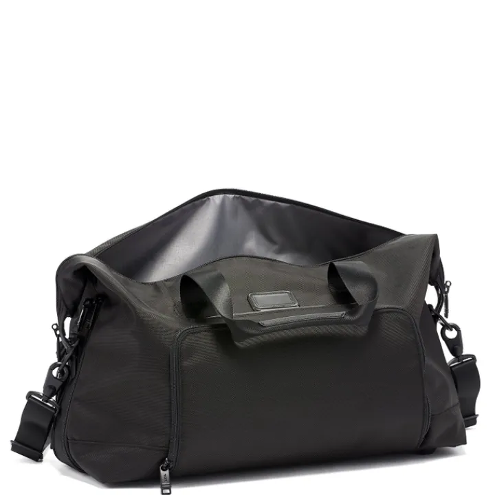 Kleine Reistassen|Handbagage Reistassen>Tumi Alpha Double Expansion Satchel black