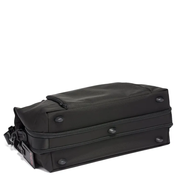 Kleine Reistassen|Handbagage Reistassen>Tumi Alpha Double Expansion Satchel black