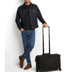 Handbagage Trolleys|Reistrolleys>Tumi Alpha Garment 4 Wheel Carry-On black