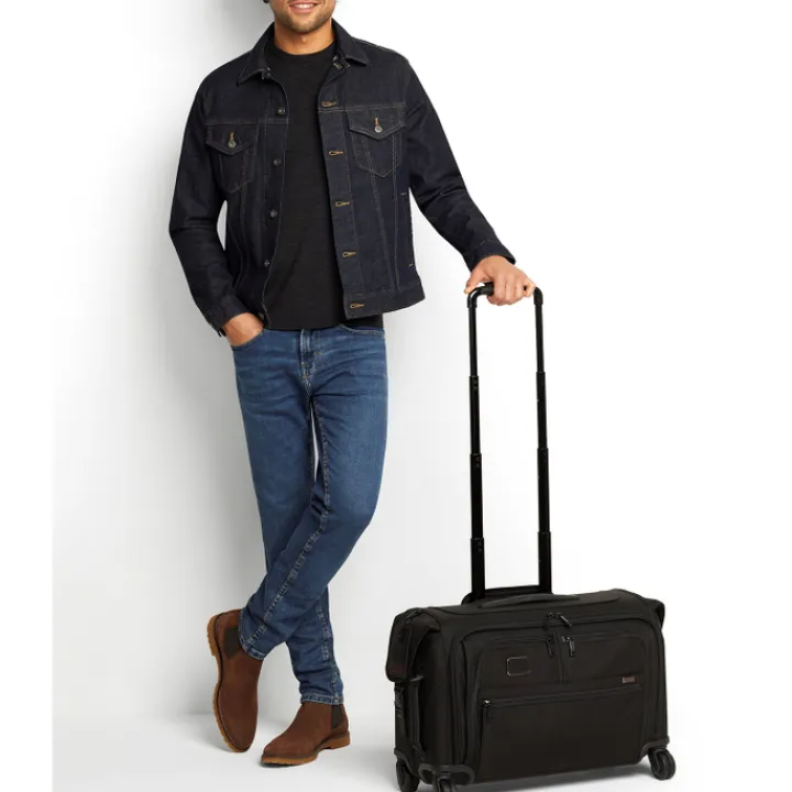 Handbagage Trolleys|Reistrolleys>Tumi Alpha Garment 4 Wheel Carry-On black