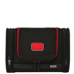 Toilettassen>Tumi Alpha Hanging Travel Kit black/red