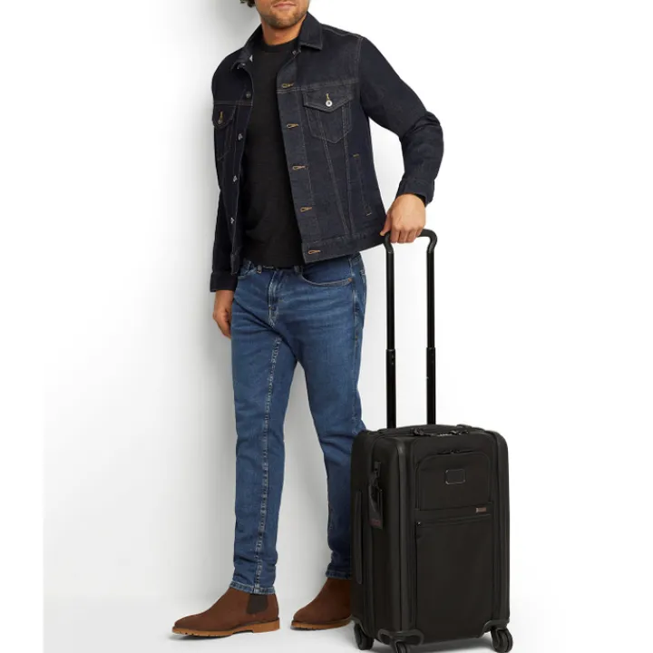 Handbagage Trolleys|Reistrolleys>Tumi Alpha International Expandable 4 Wheel Carry-On black