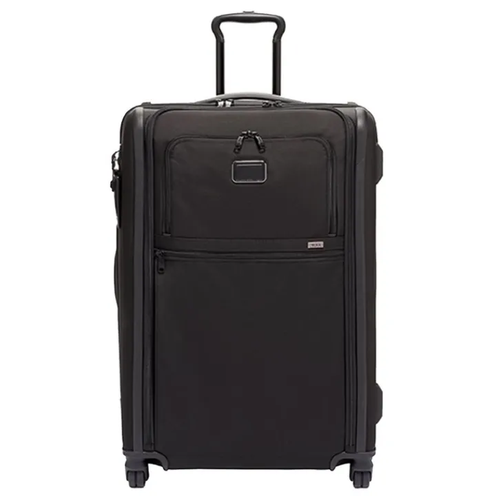 Reistrolleys|Reiskoffers>Tumi Alpha Medium Trip Expandable black