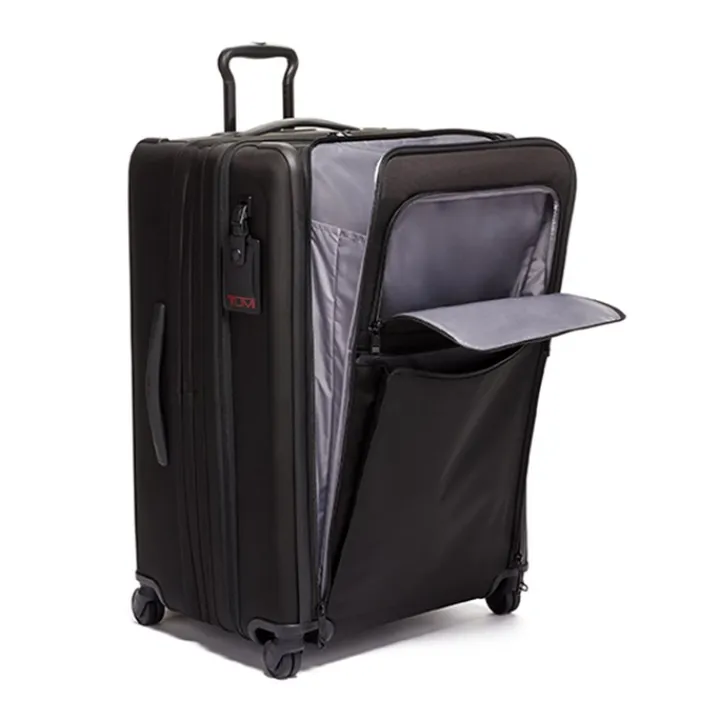 Reistrolleys|Reiskoffers>Tumi Alpha Medium Trip Expandable black