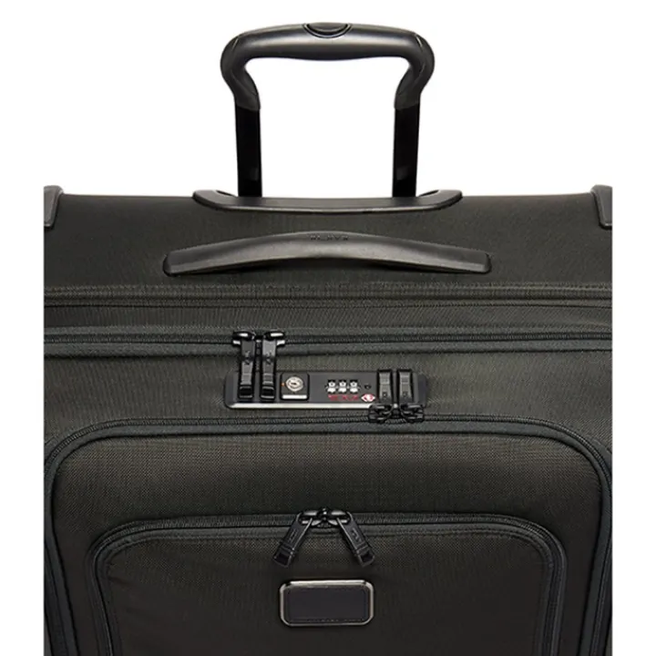 Reistrolleys|Reiskoffers>Tumi Alpha Medium Trip Expandable black