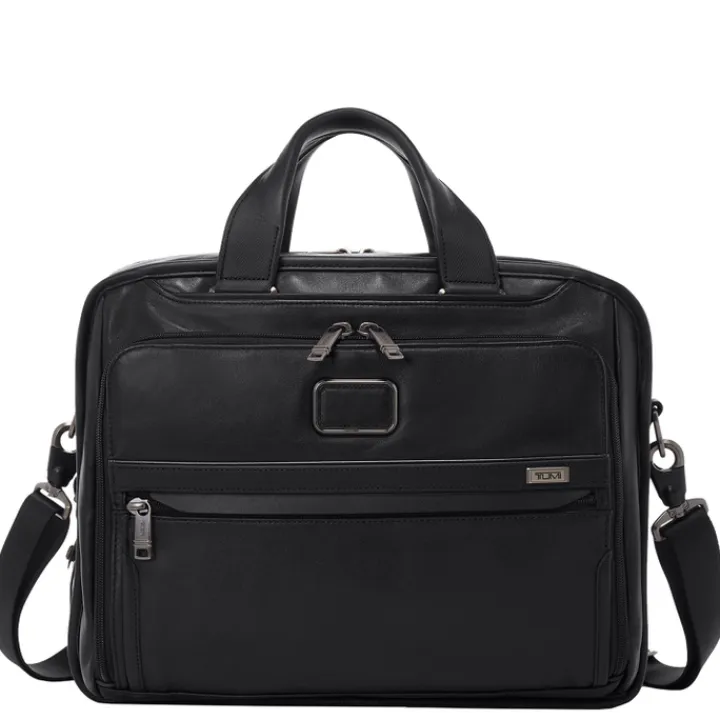 Herentassen|15 Inch Laptoptassen>Tumi Alpha Organizer Brief 150221 black