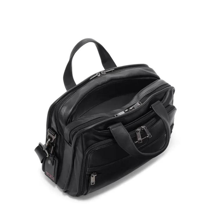 Herentassen|15 Inch Laptoptassen>Tumi Alpha Organizer Brief 150221 black