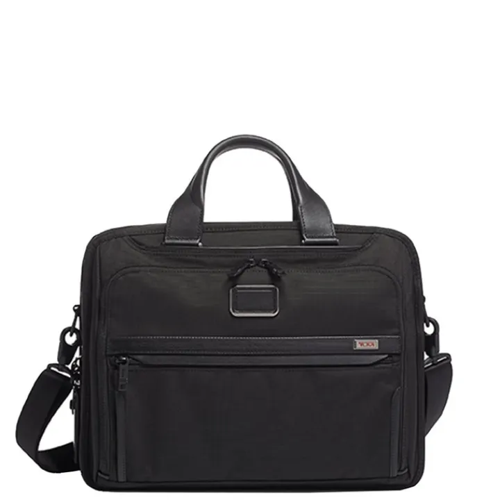 Herentassen|15 Inch Laptoptassen>Tumi Alpha Organizer Brief black