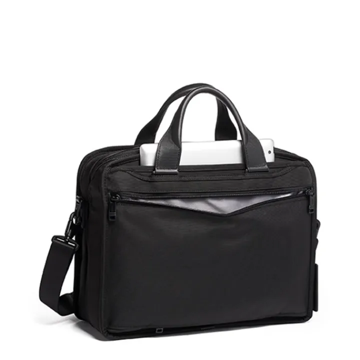 Herentassen|15 Inch Laptoptassen>Tumi Alpha Organizer Brief black
