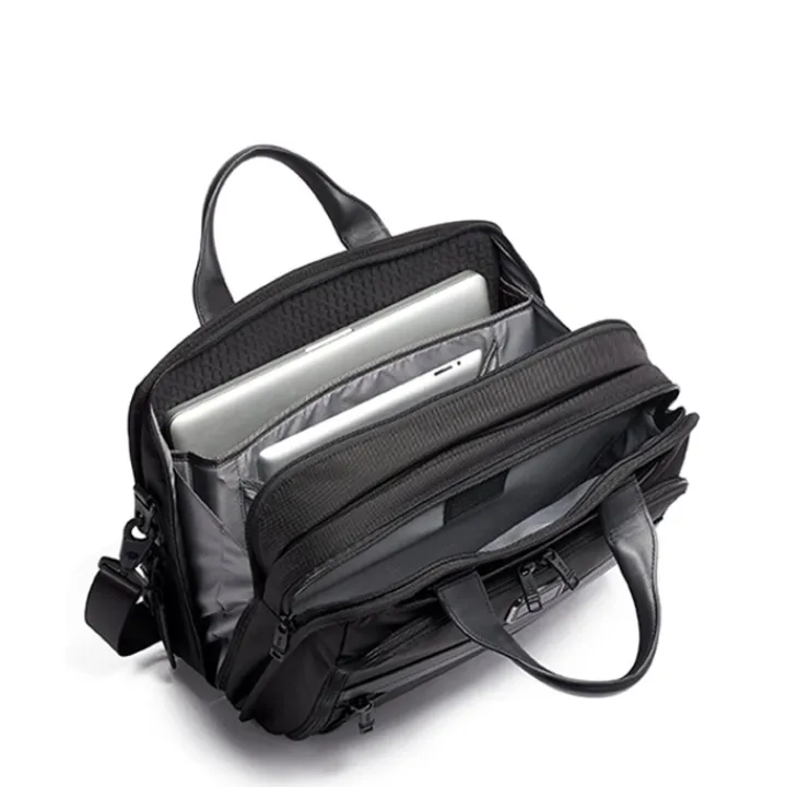 Herentassen|15 Inch Laptoptassen>Tumi Alpha Organizer Brief black