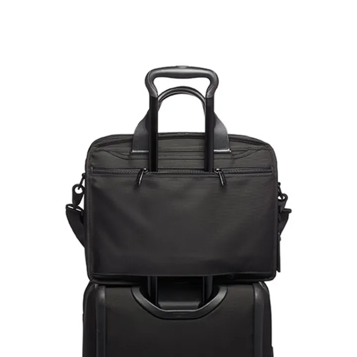 Herentassen|15 Inch Laptoptassen>Tumi Alpha Organizer Brief black