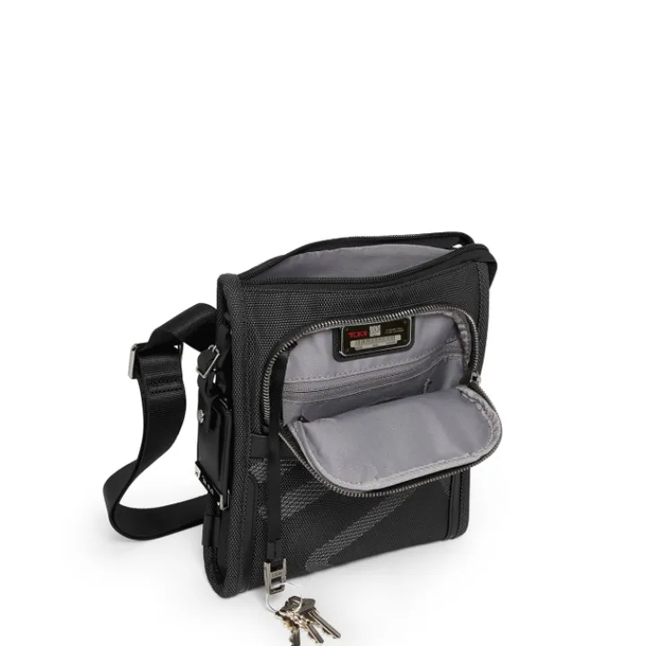 Schoudertassen|Crossbody>Tumi Alpha Pocket Bag Small reflective jacquard