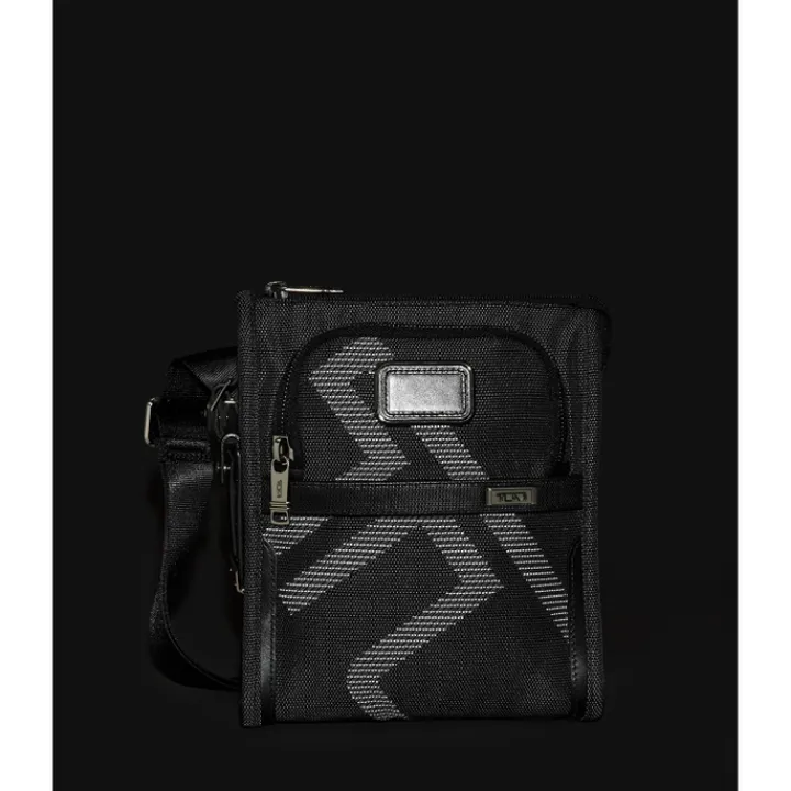 Schoudertassen|Crossbody>Tumi Alpha Pocket Bag Small reflective jacquard