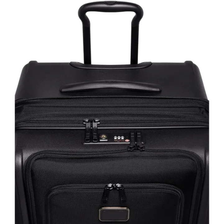 Reistrolleys|Reiskoffers>Tumi Alpha St EXP 4 Whl P/C black