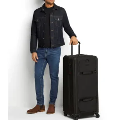 Grote Reistassen|Heren Reistassen>Tumi Alpha Tall 4 Wheel Duffel black
