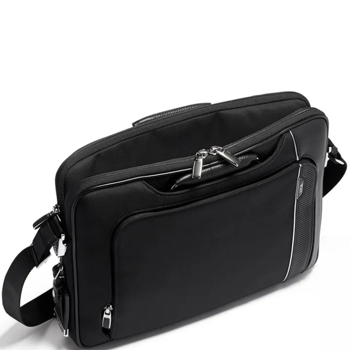 Herentassen|15 Inch Laptoptassen>Tumi Arrivé Hannover Slim Briefcase black