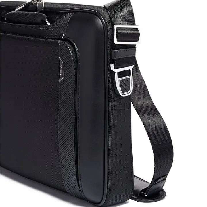 Herentassen|15 Inch Laptoptassen>Tumi Arrivé Hannover Slim Briefcase black