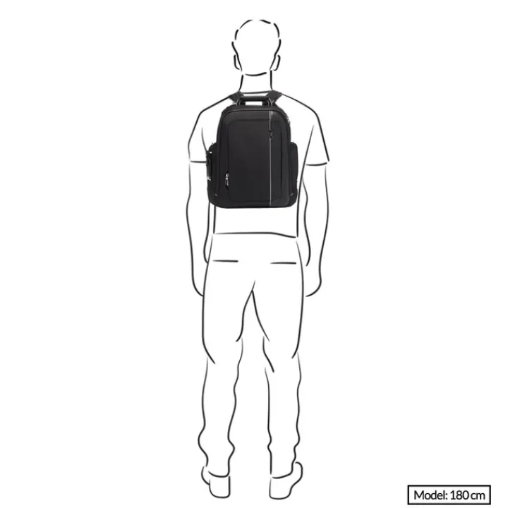 Daypack|14 Inch Laptoptassen>Tumi Arrivé Larson Backpack black2