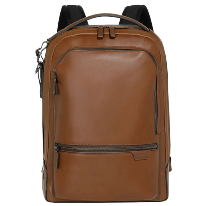 Mini Rugzakken|Daypack>Tumi Harrison Bradner Backpack Leather cognac