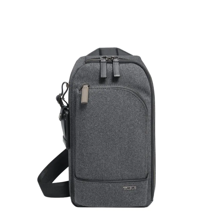 Sling Bags|Crossbody>Tumi Harrison Gregory Sling dark charcoal