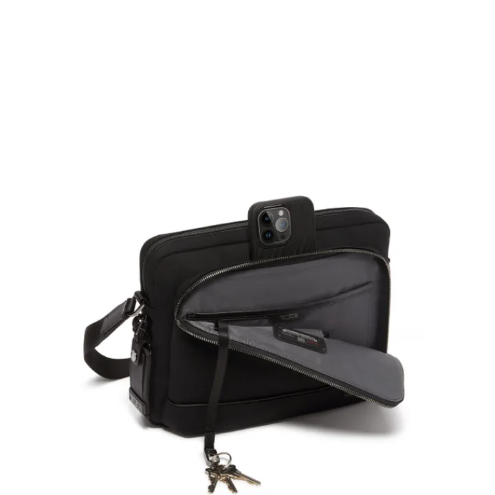 Schoudertassen|Crossbody>Tumi Harrison Leo Crossbody black