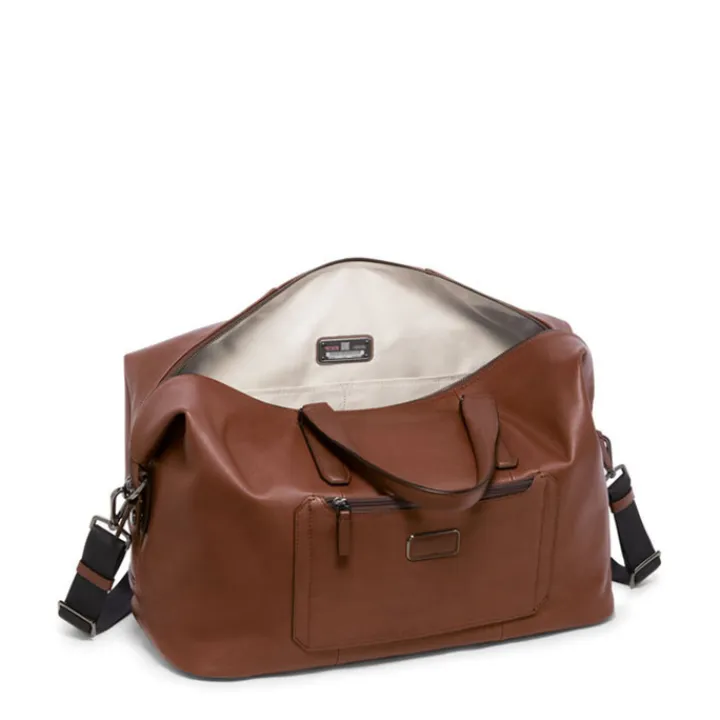 Kleine Reistassen|Handbagage Reistassen>Tumi Harrison Nelson Duffel cognac