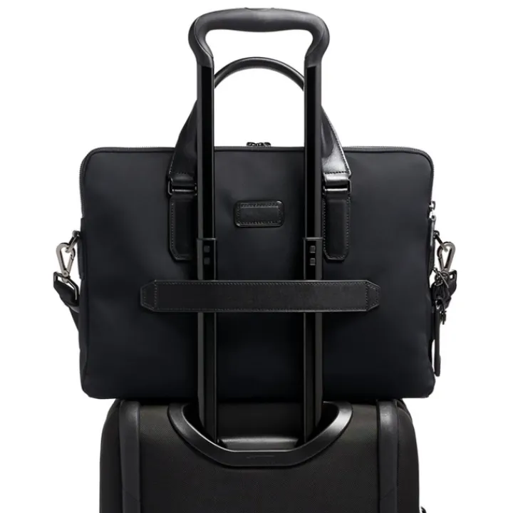 Herentassen|Laptop Schoudertassen>Tumi Harrison Sycamore Slim Brief black