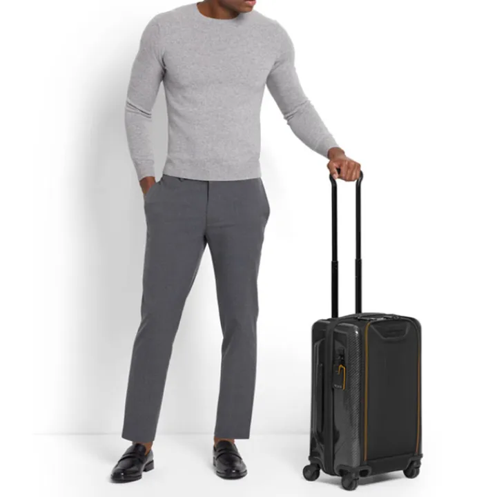 Handbagage Trolleys|Reistrolleys>Tumi Mclaren Aero Intl Exp 4 Whl C/O super grey